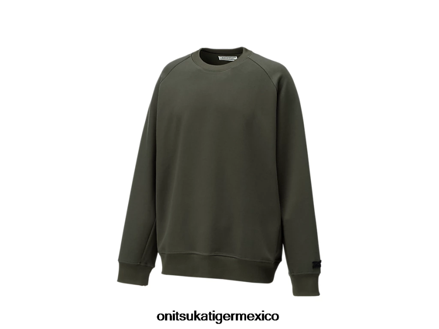 Onitsuka Tiger ropa 4P8D6N458 caqui hombres esta arriba