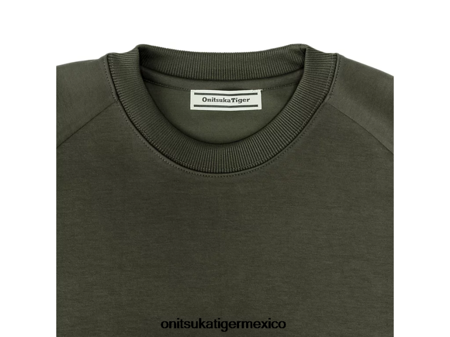 Onitsuka Tiger ropa 4P8D6N458 caqui hombres esta arriba