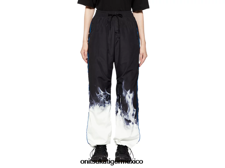 Onitsuka Tiger ropa 4P8D6N459 azul negro hombres pantalones de chándal