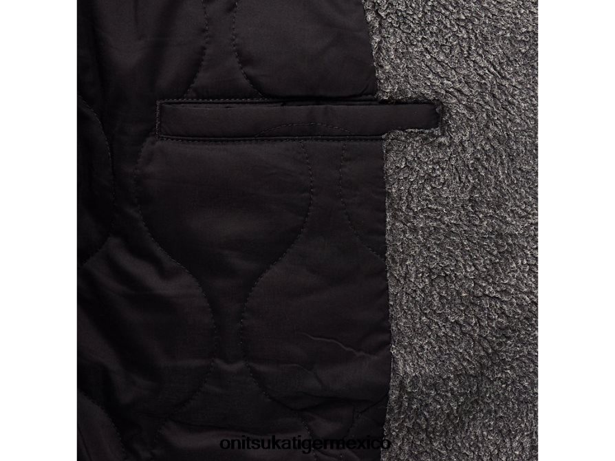 Onitsuka Tiger ropa 4P8D6N460 negro hombres chaqueta