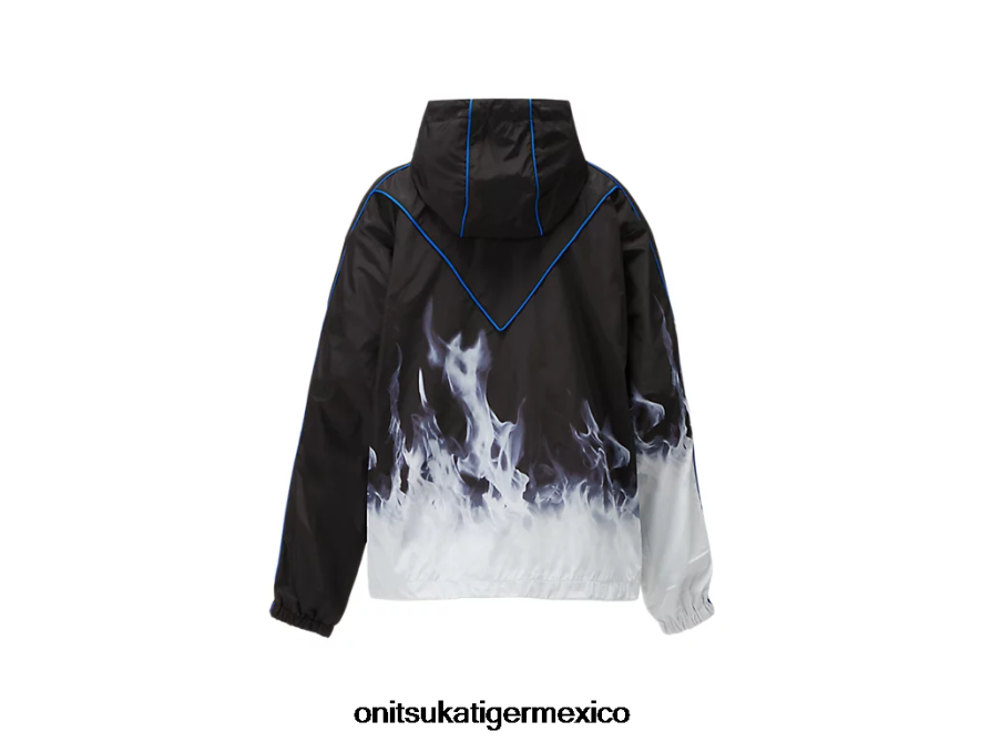 Onitsuka Tiger ropa 4P8D6N461 azul negro hombres chaqueta de chándal p