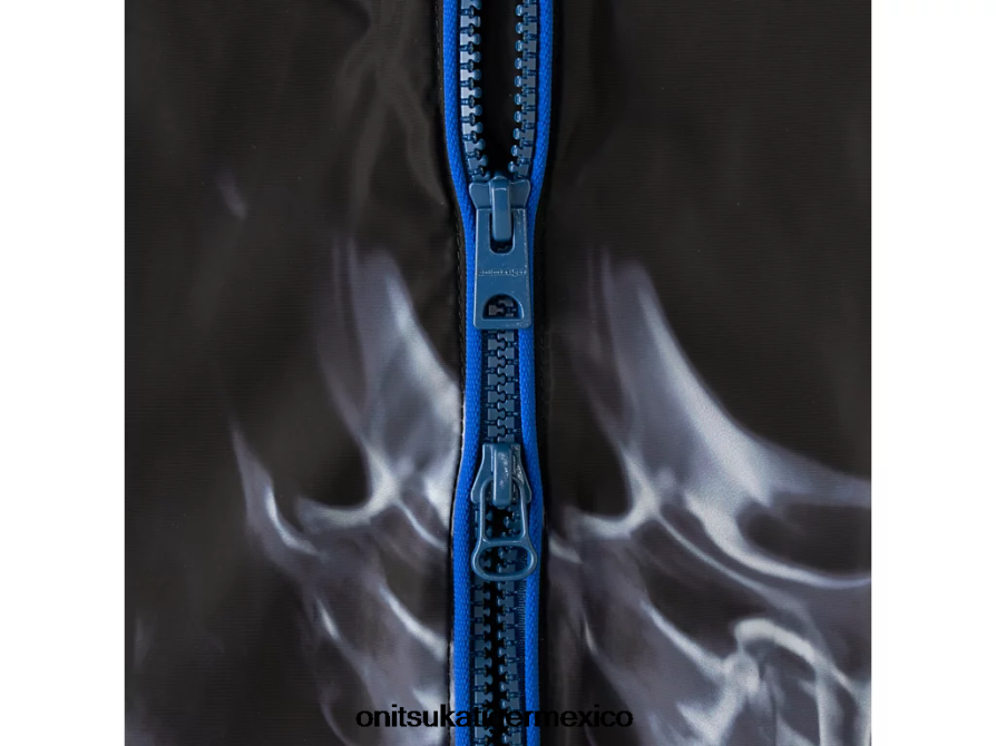 Onitsuka Tiger ropa 4P8D6N461 azul negro hombres chaqueta de chándal p