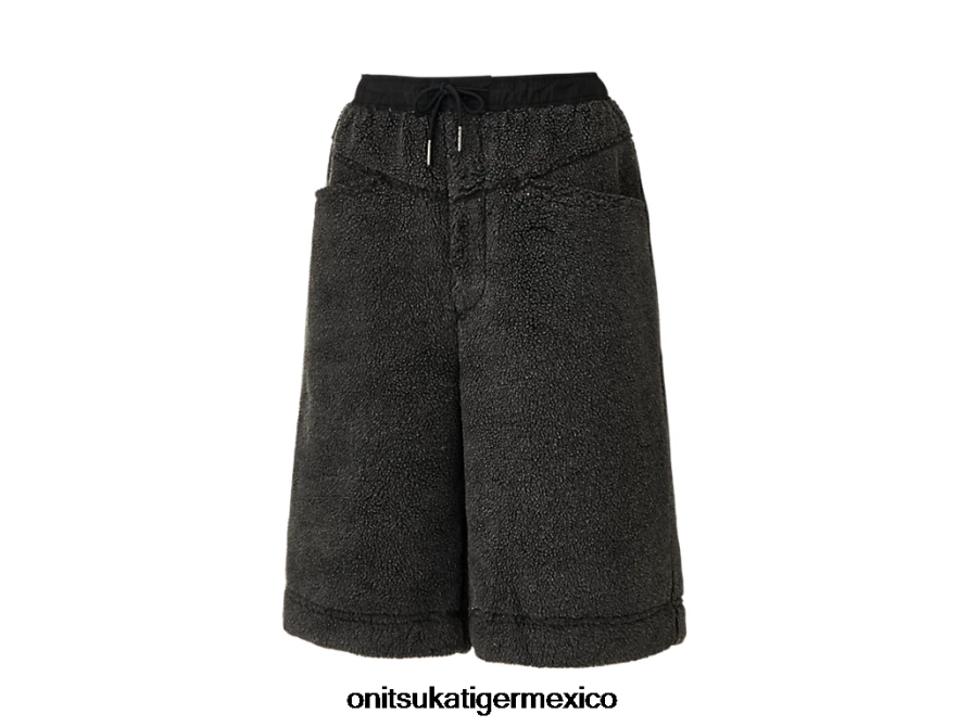 Onitsuka Tiger ropa 4P8D6N462 negro hombres pantalones cortos