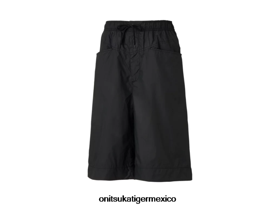 Onitsuka Tiger ropa 4P8D6N463 negro hombres pantalones cortos