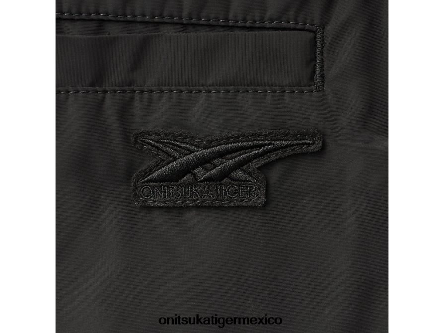 Onitsuka Tiger ropa 4P8D6N467 negro hombres pantalones de la pista