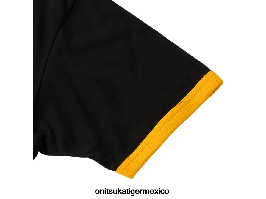 Onitsuka Tiger ropa 4P8D6N471 negro unisexo camiseta gráfica