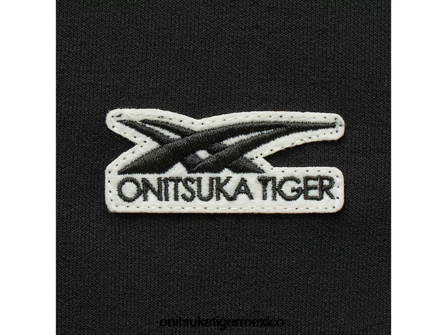 Onitsuka Tiger ropa 4P8D6N475 negro unisexo Top de manga larga
