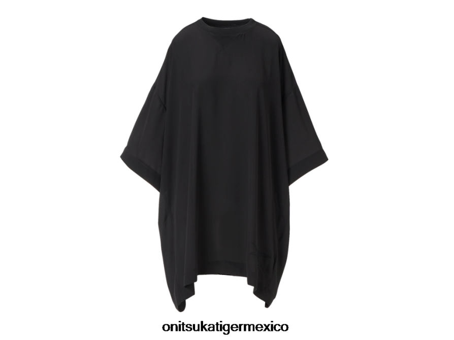 Onitsuka Tiger ropa 4P8D6N586 negro mujer mini vestido ws