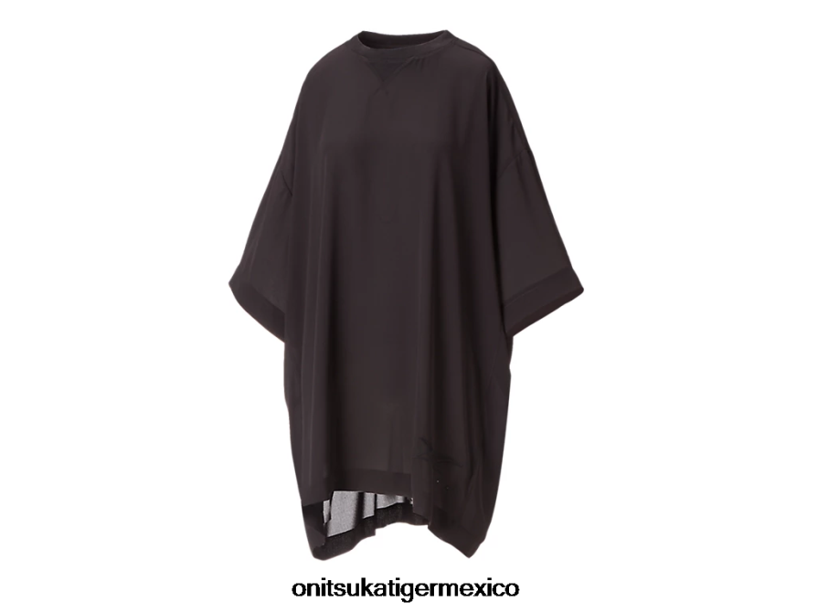 Onitsuka Tiger ropa 4P8D6N586 negro mujer mini vestido ws