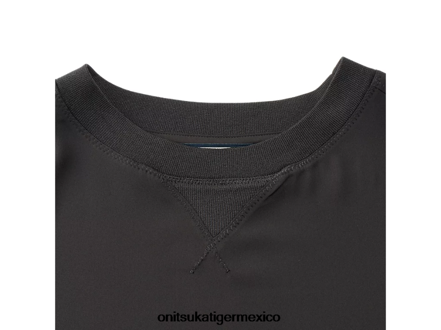 Onitsuka Tiger ropa 4P8D6N586 negro mujer mini vestido ws