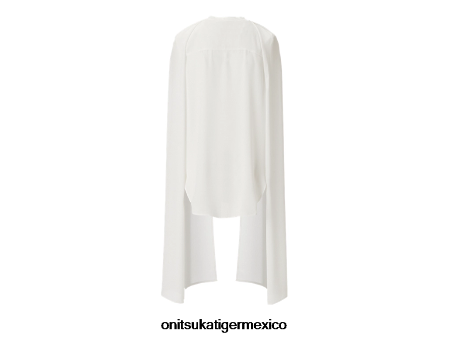 Onitsuka Tiger ropa 4P8D6N589 blanco mujer camisa