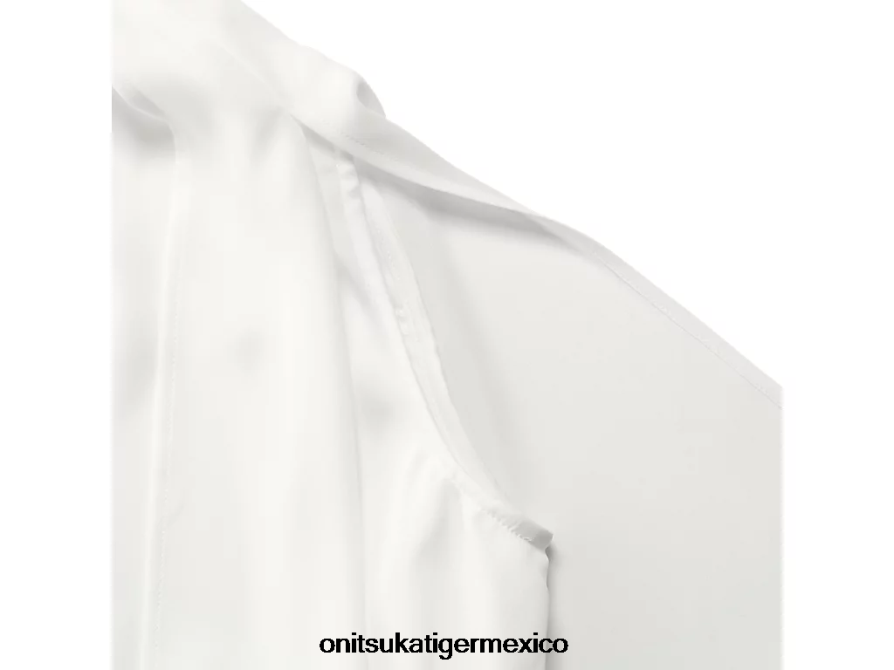Onitsuka Tiger ropa 4P8D6N589 blanco mujer camisa