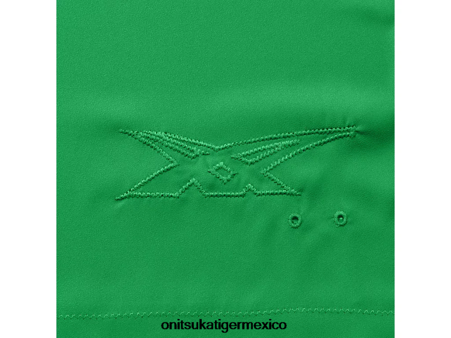 Onitsuka Tiger ropa 4P8D6N591 verde mujer mini vestido ws