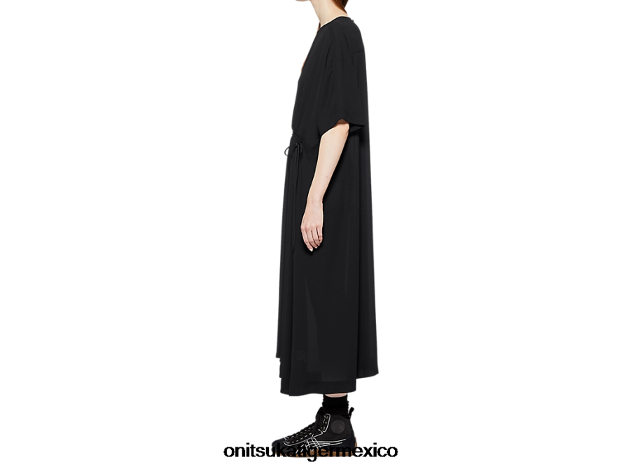 Onitsuka Tiger ropa 4P8D6N592 negro mujer vestido