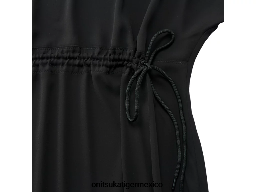 Onitsuka Tiger ropa 4P8D6N592 negro mujer vestido