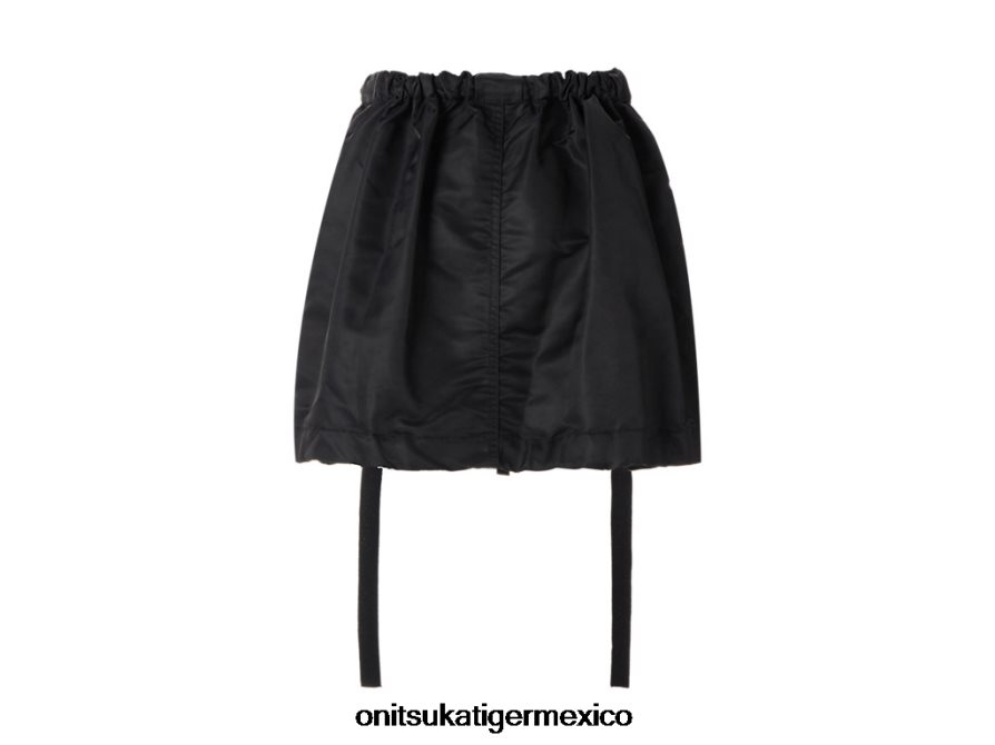 Onitsuka Tiger ropa 4P8D6N593 negro mujer falda