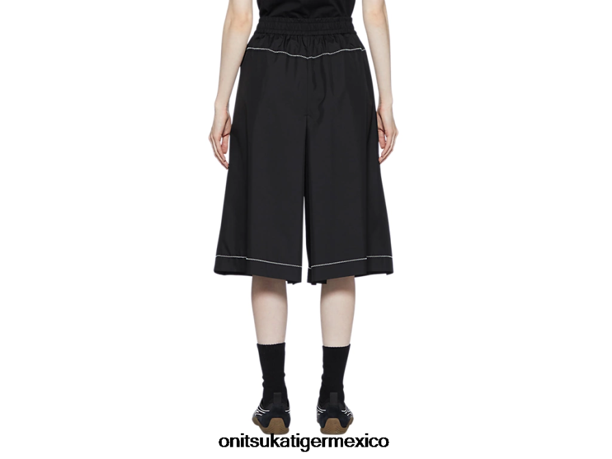 Onitsuka Tiger ropa 4P8D6N594 negro mujer falda