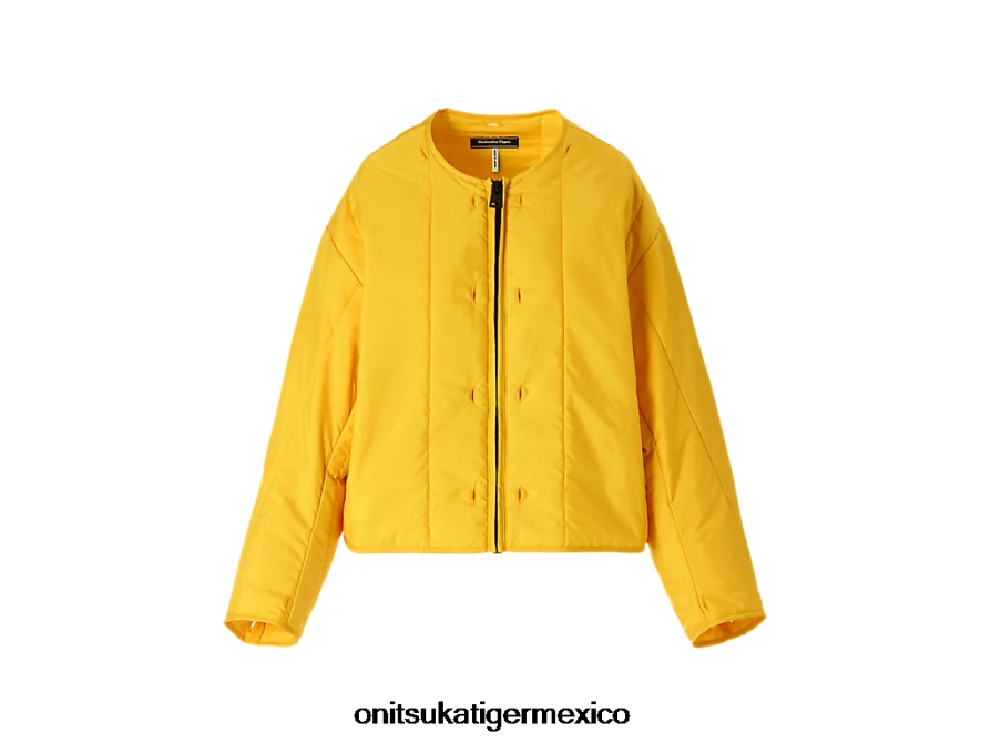 Onitsuka Tiger ropa 4P8D6N595 negro mujer chaqueta bomber