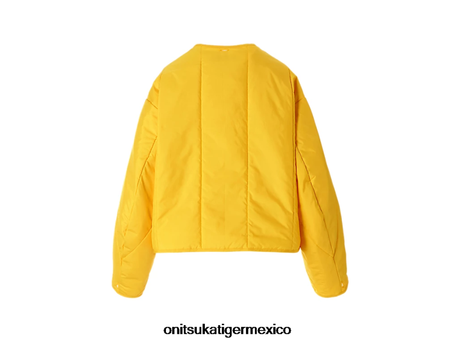 Onitsuka Tiger ropa 4P8D6N595 negro mujer chaqueta bomber