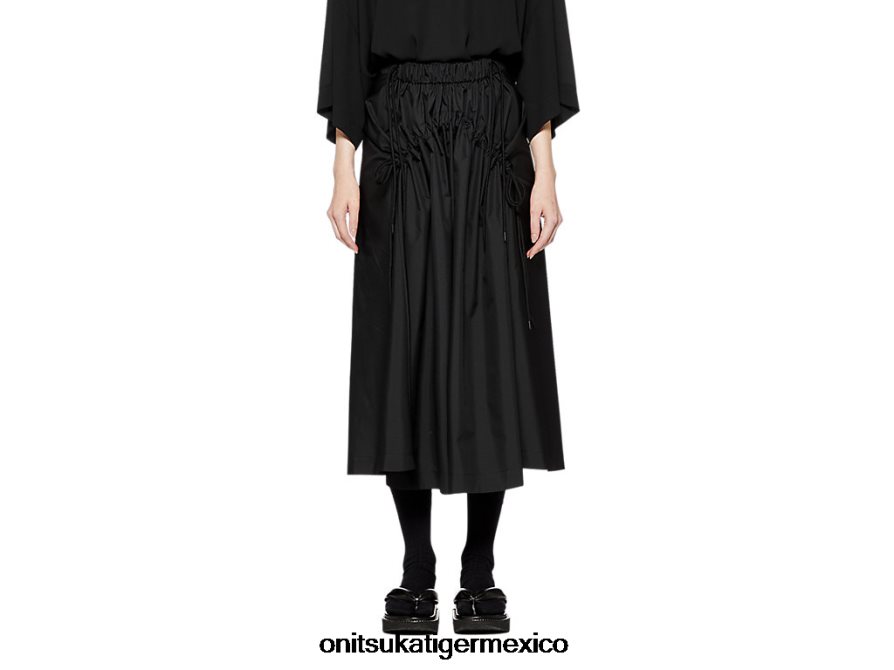 Onitsuka Tiger ropa 4P8D6N600 negro mujer falda