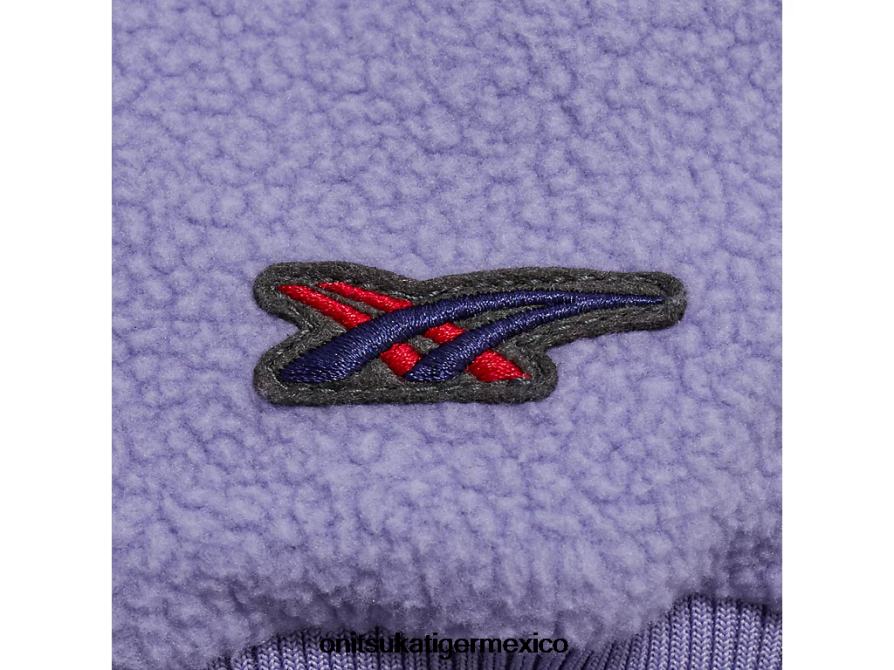 Onitsuka Tiger ropa 4P8D6N602 lavanda mujer cazadora holgada