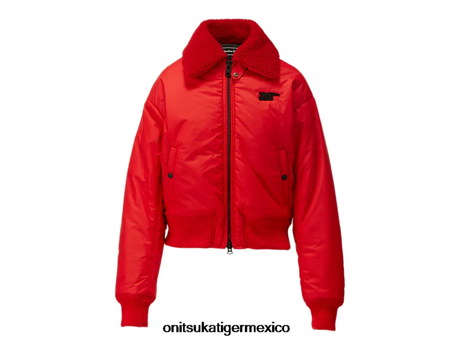 Onitsuka Tiger ropa 4P8D6N603 rojo mujer chaqueta ws