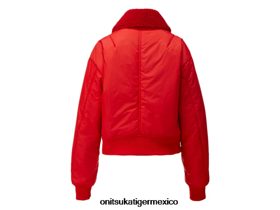 Onitsuka Tiger ropa 4P8D6N603 rojo mujer chaqueta ws