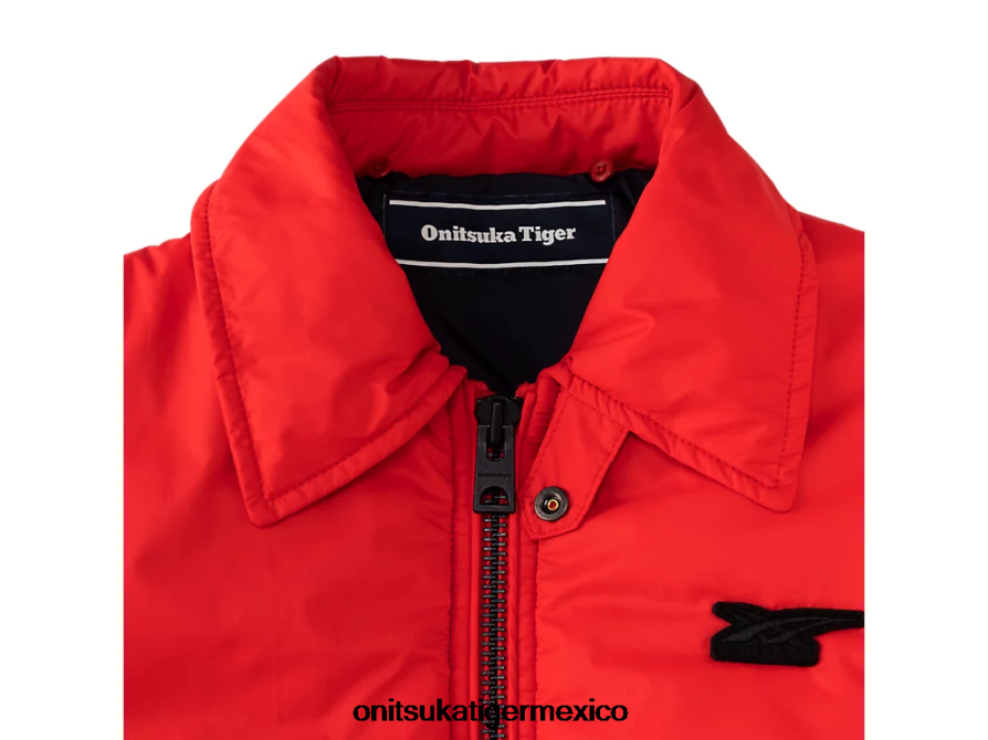Onitsuka Tiger ropa 4P8D6N603 rojo mujer chaqueta ws