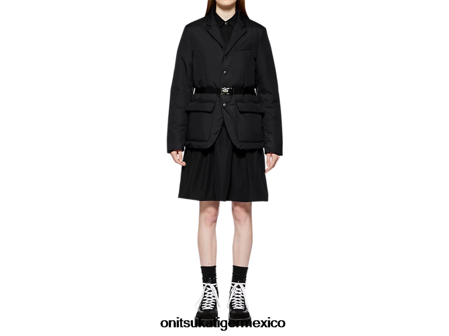 Onitsuka Tiger ropa 4P8D6N605 negro mujer chaqueta ws