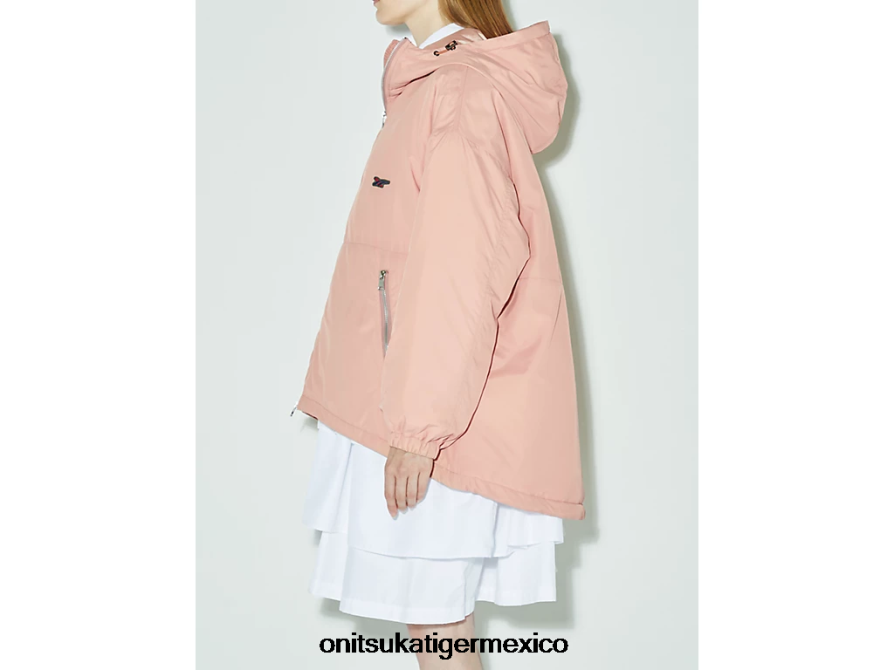 Onitsuka Tiger ropa 4P8D6N606 durazno mujer cazadora holgada