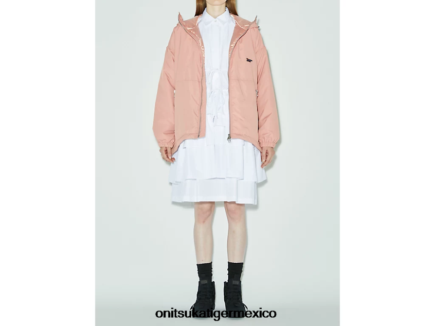 Onitsuka Tiger ropa 4P8D6N606 durazno mujer cazadora holgada