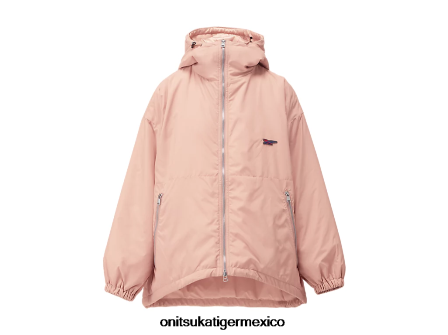 Onitsuka Tiger ropa 4P8D6N606 durazno mujer cazadora holgada