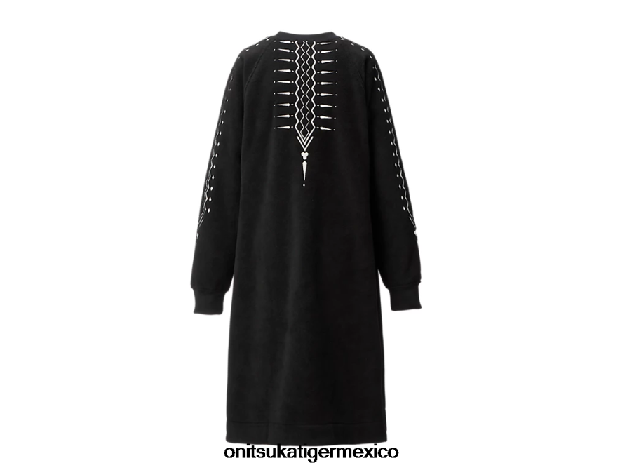 Onitsuka Tiger ropa 4P8D6N608 blanco negro mujer vestido