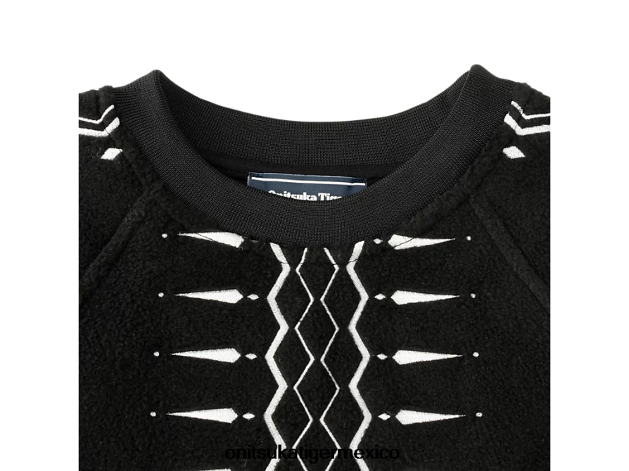 Onitsuka Tiger ropa 4P8D6N608 blanco negro mujer vestido