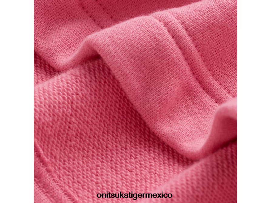 Onitsuka Tiger ropa 4P8D6N610 rosa mujer top manga corta