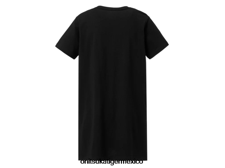 Onitsuka Tiger ropa 4P8D6N612 negro mujer camiseta gráfica ws