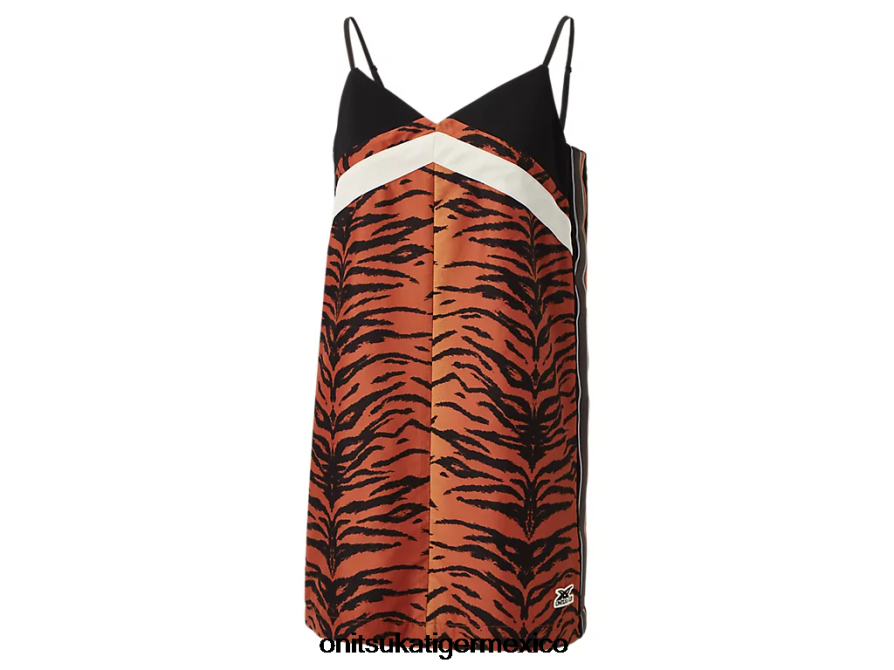 Onitsuka Tiger ropa 4P8D6N614 marrón/negro mujer vestido