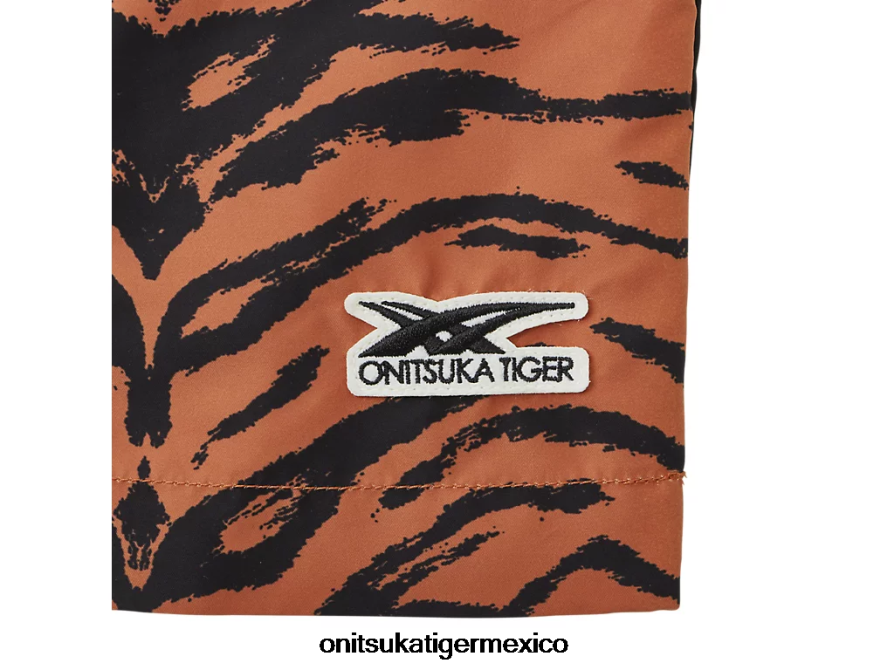 Onitsuka Tiger ropa 4P8D6N614 marrón/negro mujer vestido