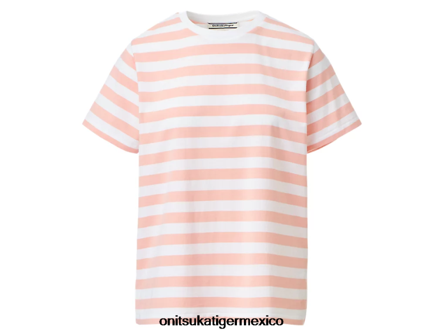 Onitsuka Tiger ropa 4P8D6N615 rosa acogedor mujer camiseta