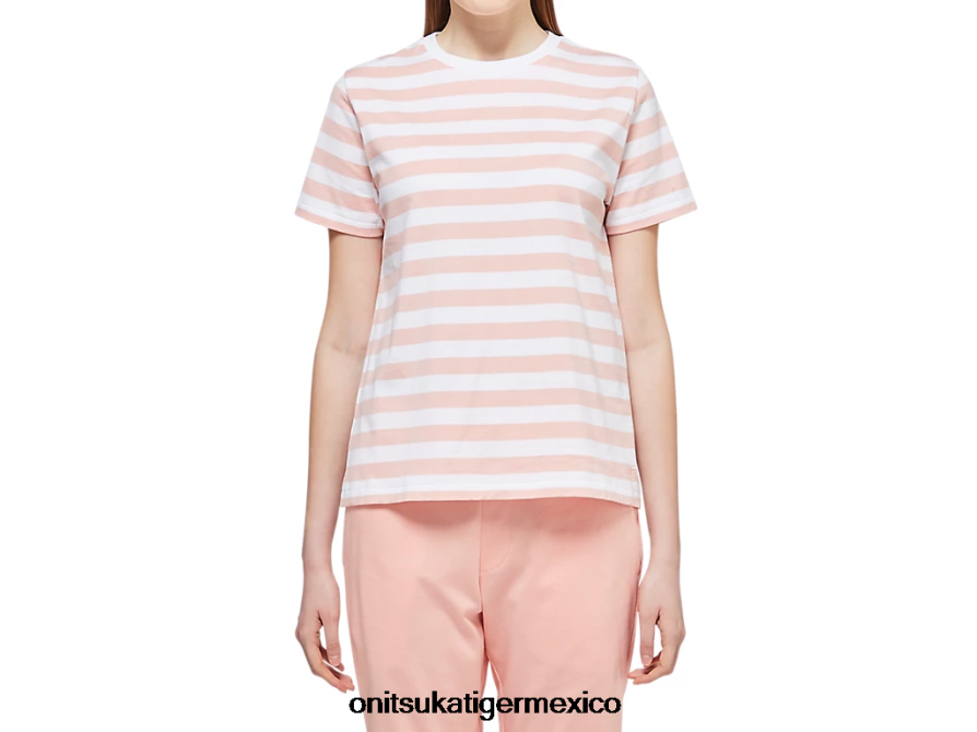 Onitsuka Tiger ropa 4P8D6N615 rosa acogedor mujer camiseta