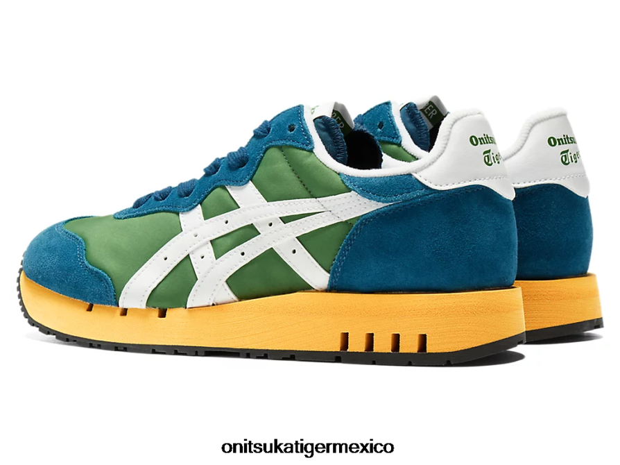 Onitsuka Tiger zapatos 4P8D6N10 verde espinaca/blanco unisexo calibre x