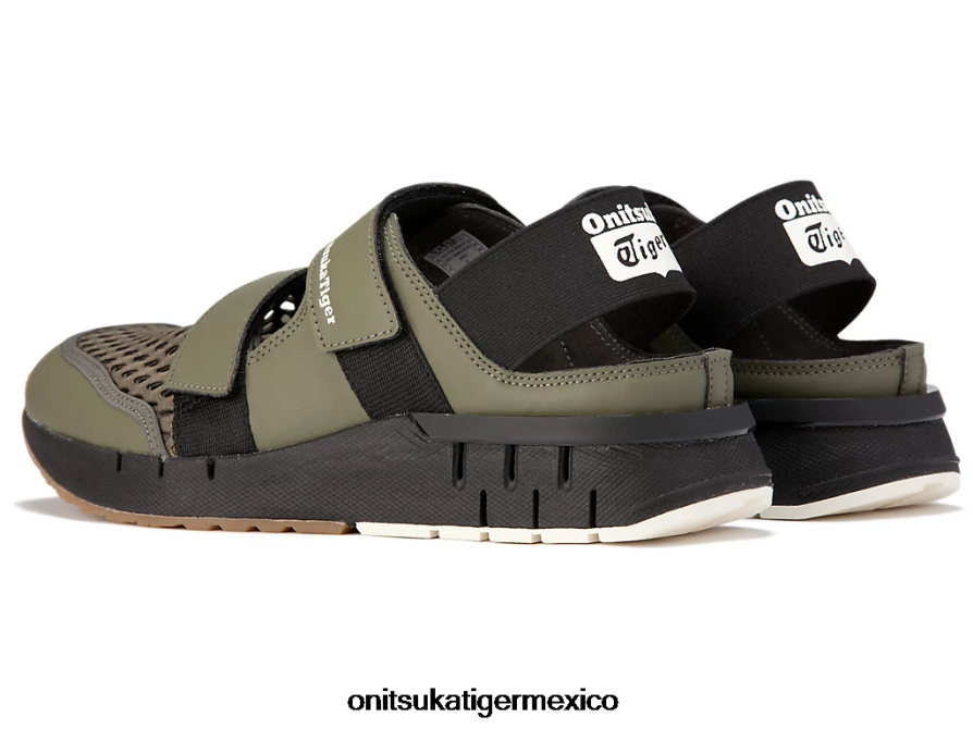 Onitsuka Tiger zapatos 4P8D6N100 manto verde unisexo sandalia rebilac
