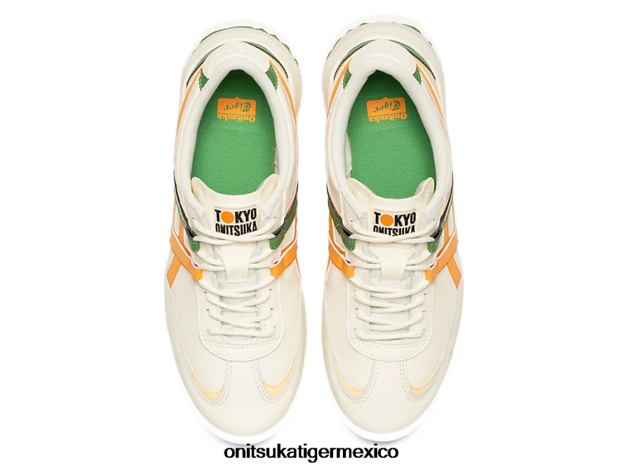 Onitsuka Tiger zapatos 4P8D6N105 crema/cítricos unisexo delegación ex