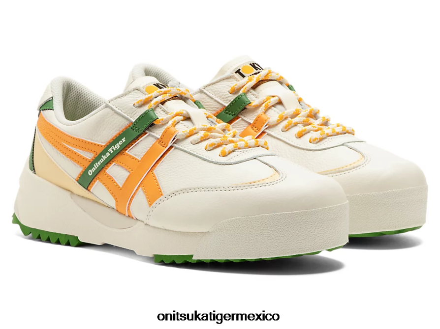 Onitsuka Tiger zapatos 4P8D6N105 crema/cítricos unisexo delegación ex