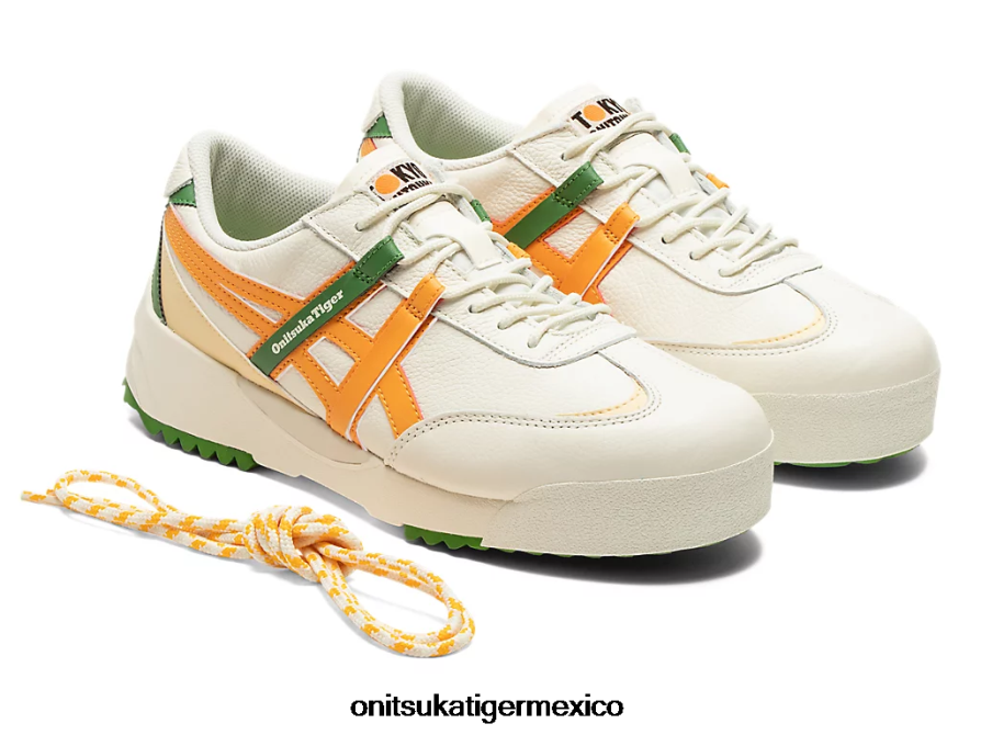 Onitsuka Tiger zapatos 4P8D6N105 crema/cítricos unisexo delegación ex