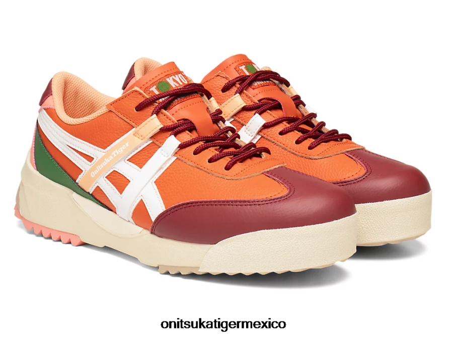 Onitsuka Tiger zapatos 4P8D6N107 tomate bermellón/blanco unisexo delegación ex