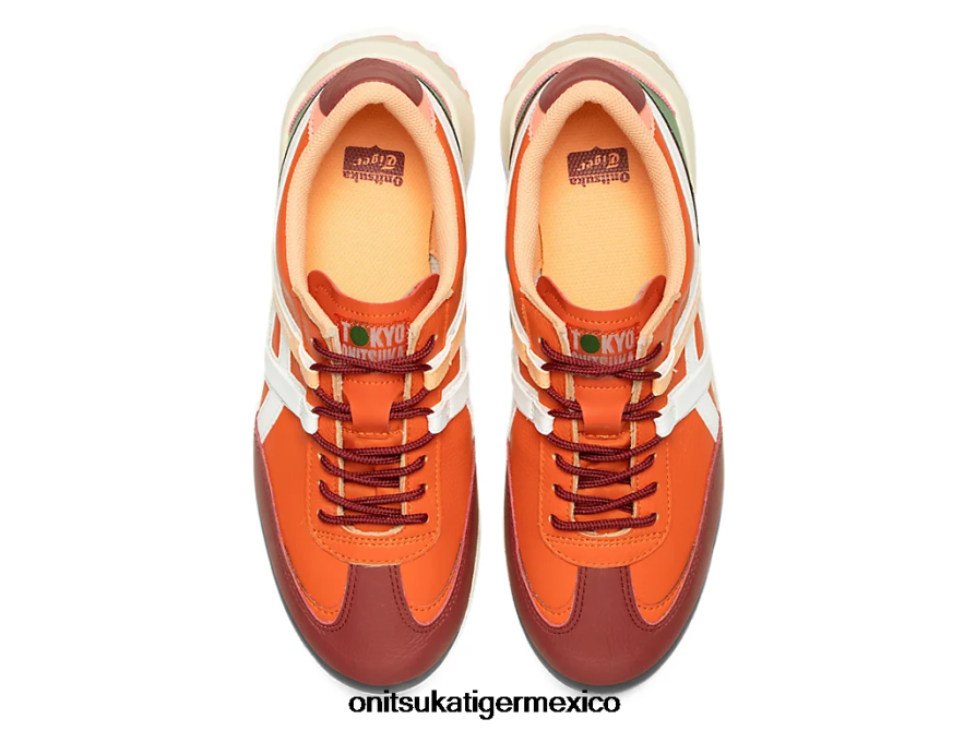 Onitsuka Tiger zapatos 4P8D6N107 tomate bermellón/blanco unisexo delegación ex