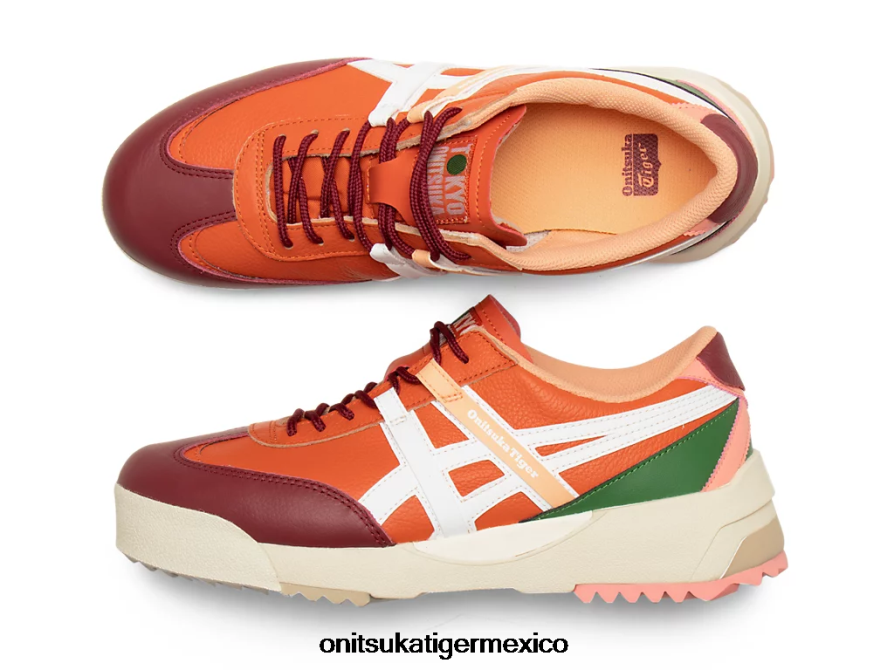 Onitsuka Tiger zapatos 4P8D6N107 tomate bermellón/blanco unisexo delegación ex