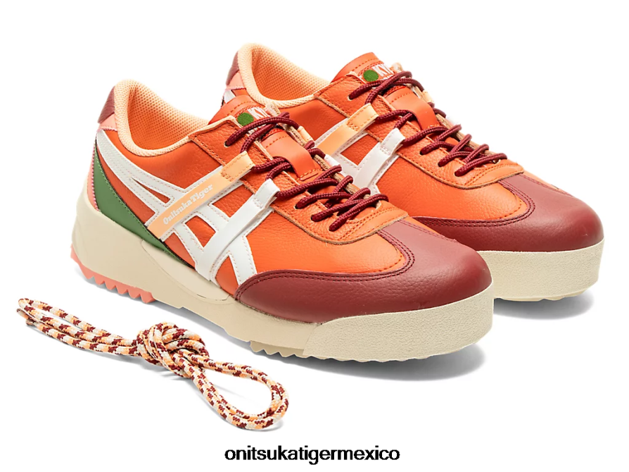 Onitsuka Tiger zapatos 4P8D6N107 tomate bermellón/blanco unisexo delegación ex