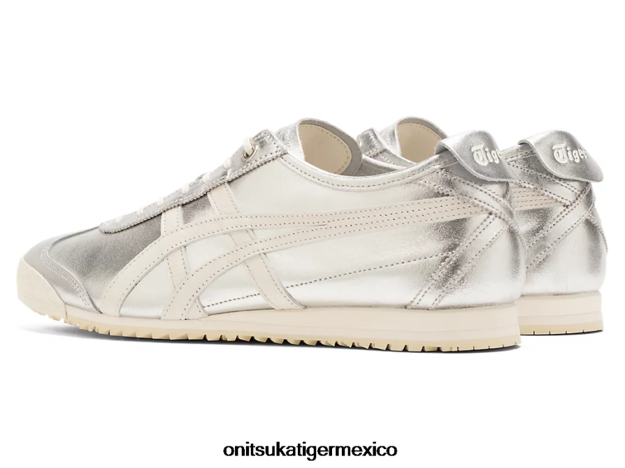 Onitsuka Tiger zapatos 4P8D6N108 plata pura/crema unisexo méxico 66 sd
